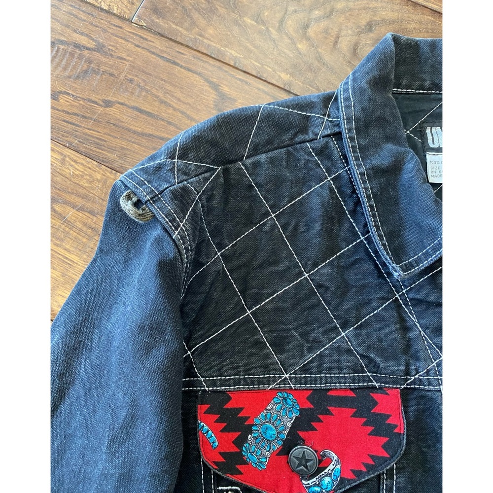 Vintage Unionbay Western Coastal Cowgirl Denim Jacket - Picture 8 of 11